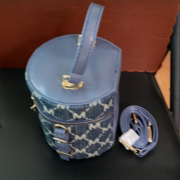 M Denim Crossbody bag BLUE - Picture 4 of 8